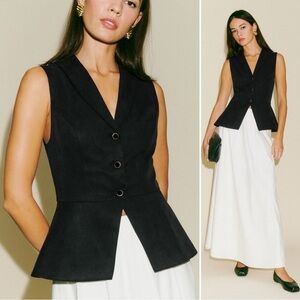 Reformation Oakley Vest NWOT